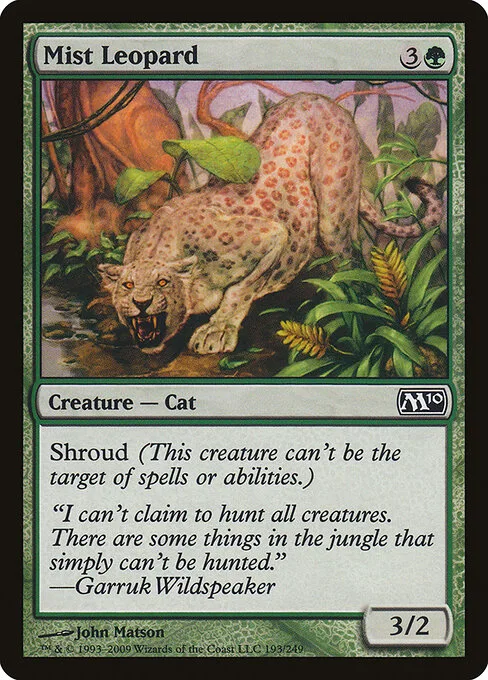 Leopardo de niebla