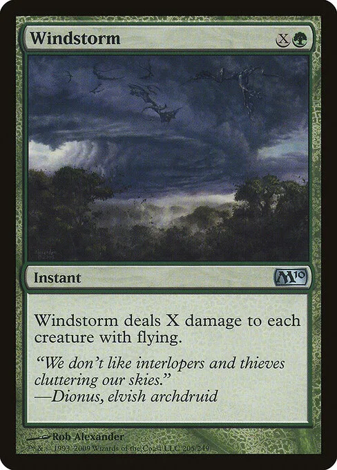 Tormenta de viento