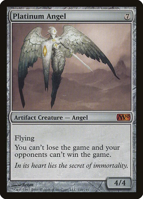 Ángel de platino