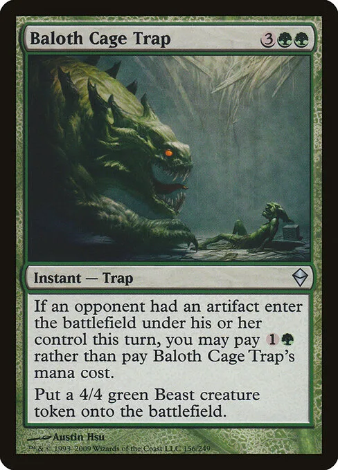 Trampa jaula de báloth