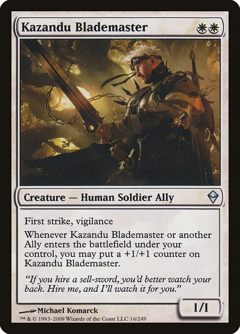 Maestro de filo de Kazandu