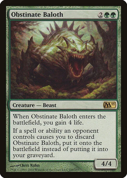 Báloth obstinado
