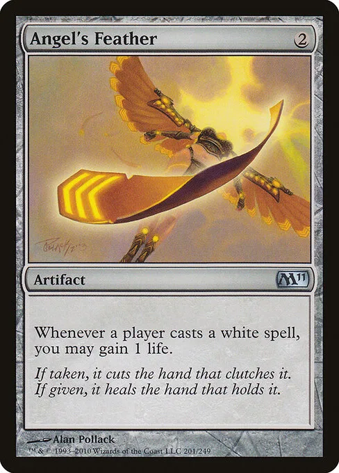 Pluma de ángel