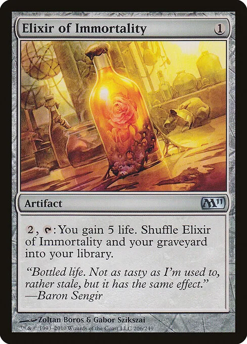 Elixir de inmortalidad