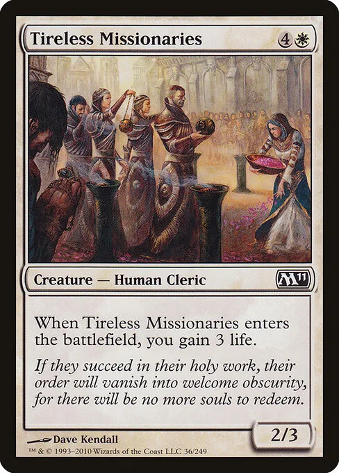 Misioneros incansables