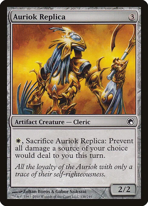 Réplica de áuriok
