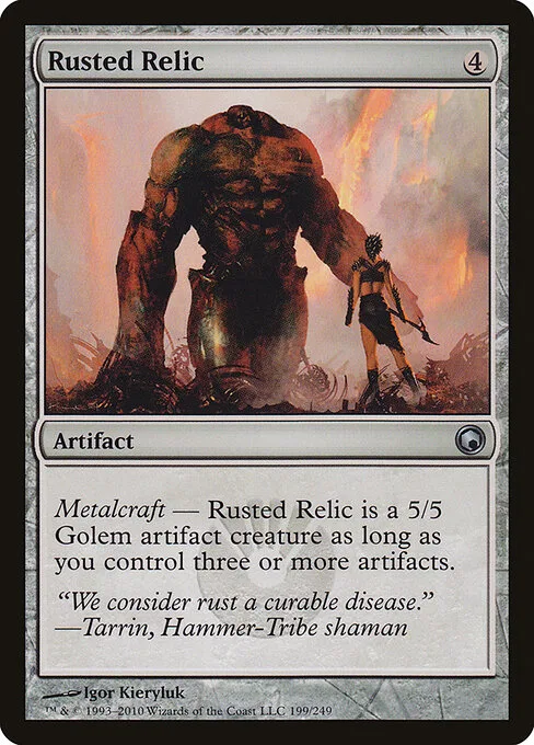 Reliquia oxidada