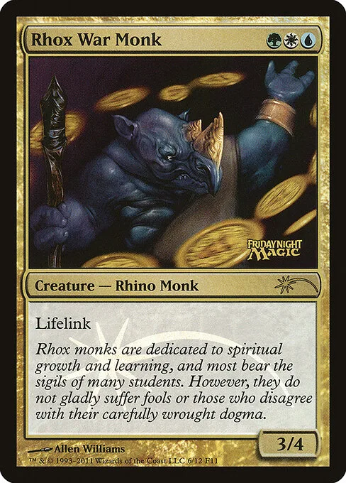 Monje guerrero rhox