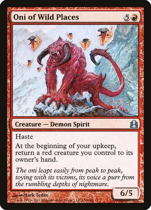 Oni de lugares salvajes