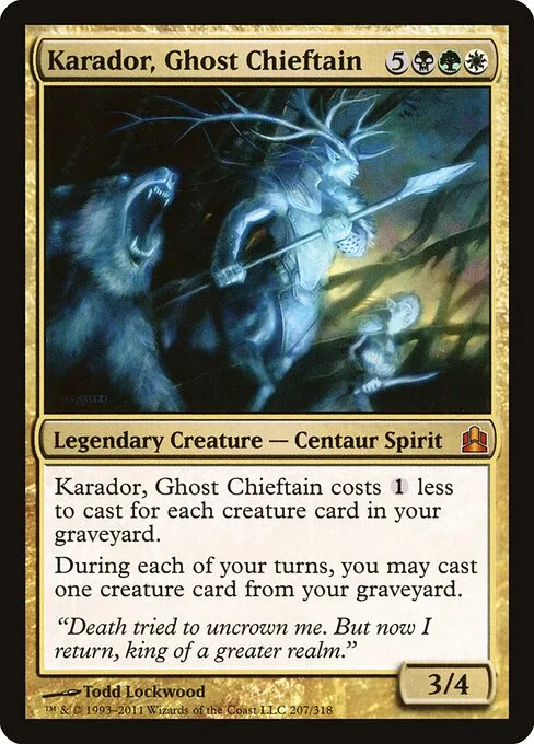 Karador, Cacique Fantasma