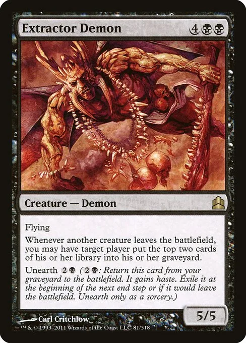 Demonio extractor