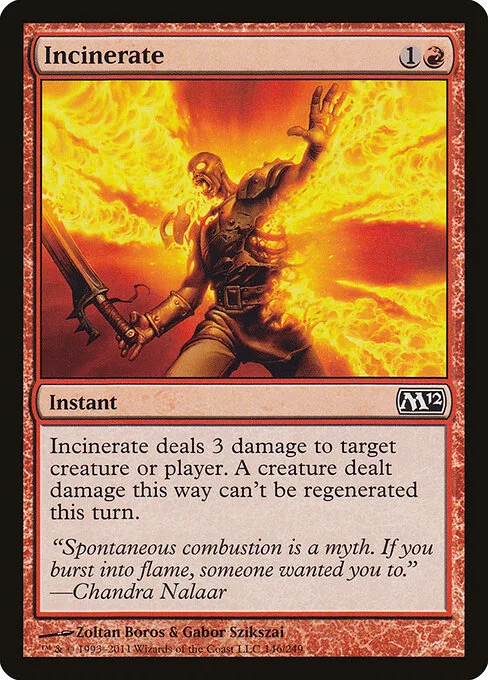 Incinerar