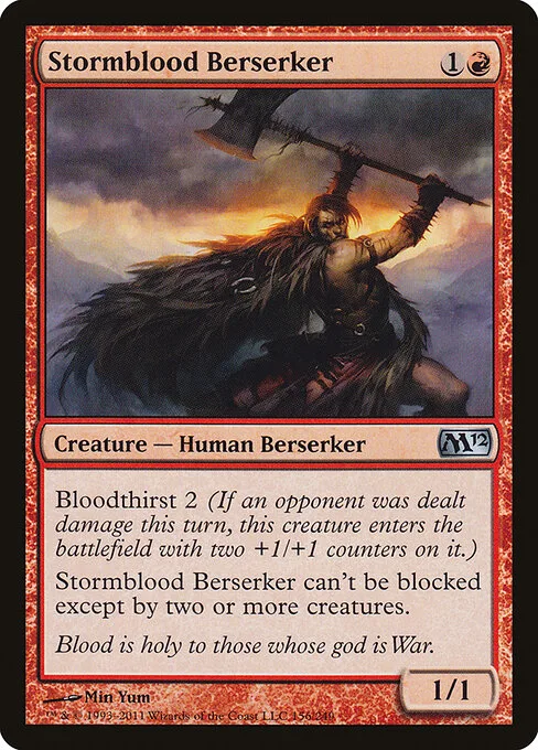 Berserker tormenta de sangre