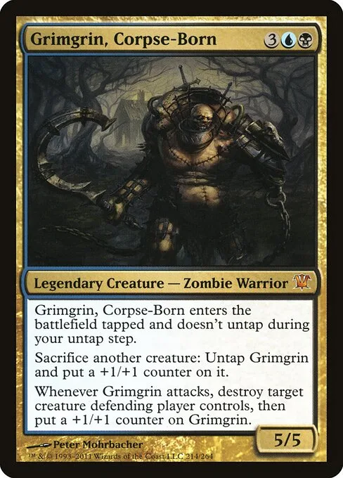 Grimgrin, nacido del cadáver