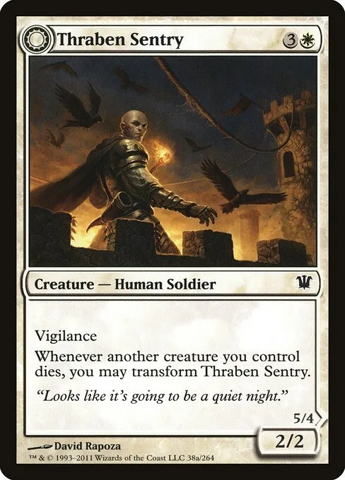 Centinela de Thraben // Milicia de Thraben