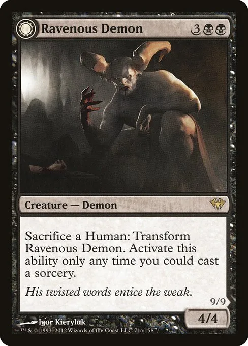 Demonio rapaz // Archidemonio de la avaricia