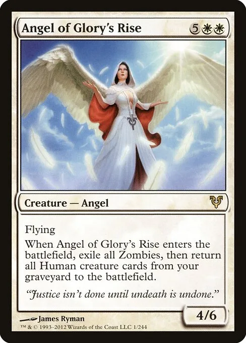 Ángel del ascenso de la gloria