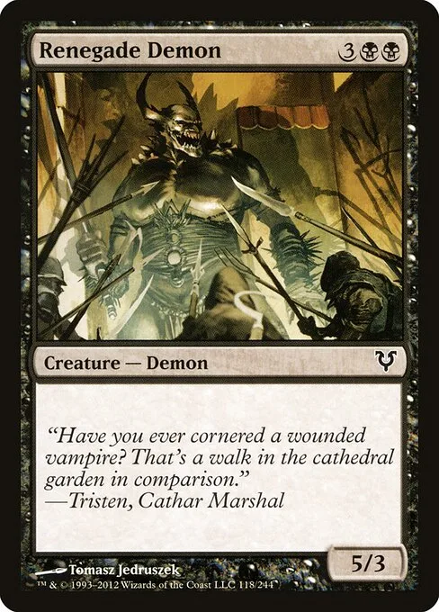 Demonio renegado