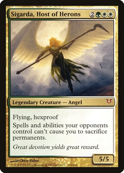 Sigarda, Anfitriona de las Garzas