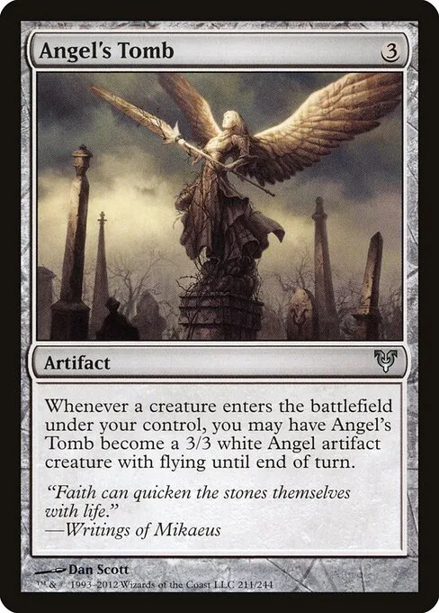 Tumba del ángel