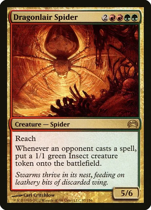 Araña del cubil del dragón