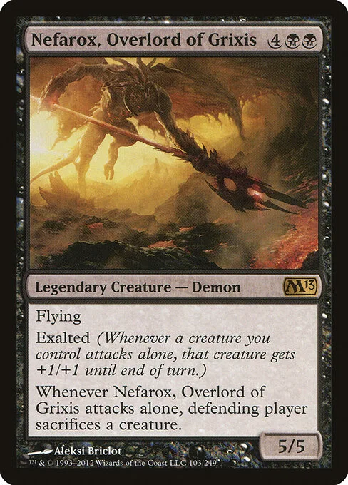 Néfarox, jefe supremo de Grixis