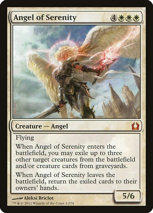 Ángel de serenidad