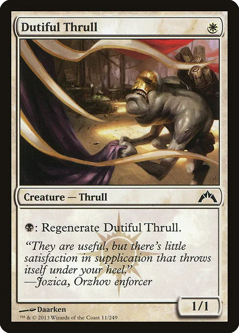 Thrull obediente