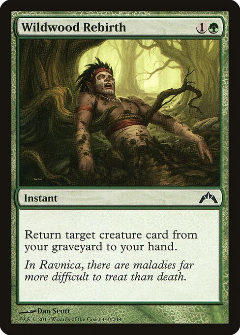 Renacimiento de madera salvaje