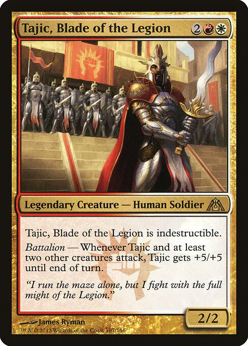 Tájic, Espada de la Legión