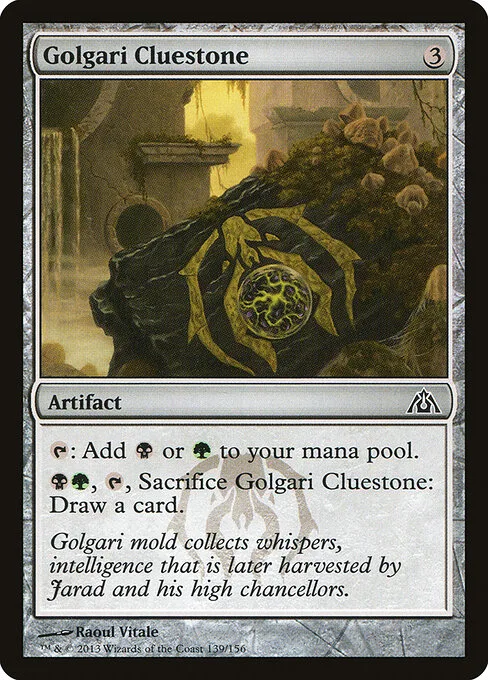 Clave pétrea golgari