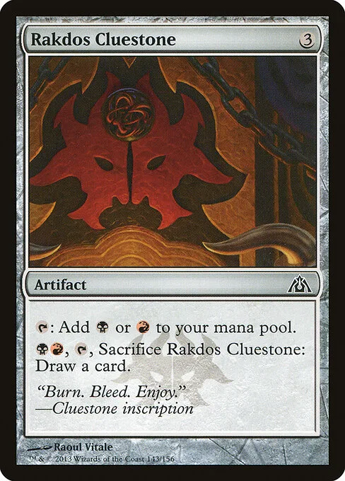 Clave pétrea rakdos
