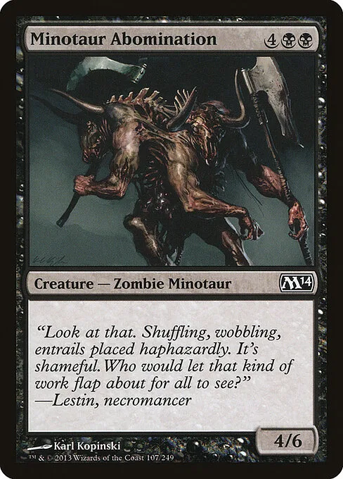 Abominación minotauro