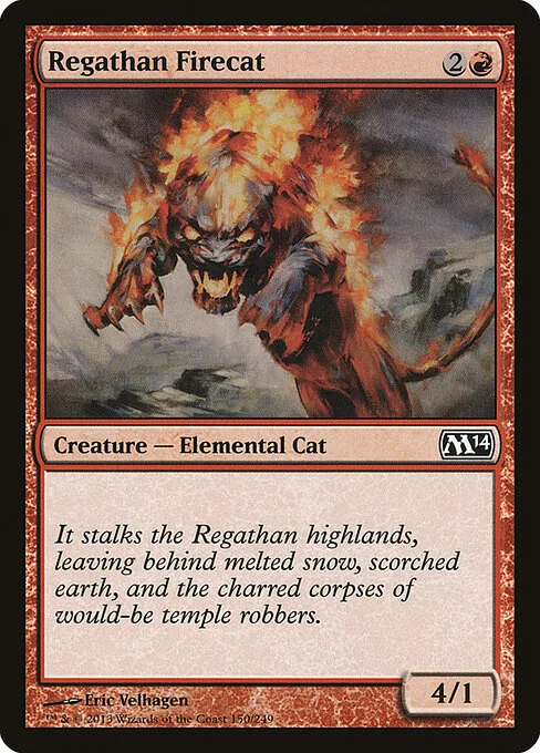 Gato de fuego de Regatha