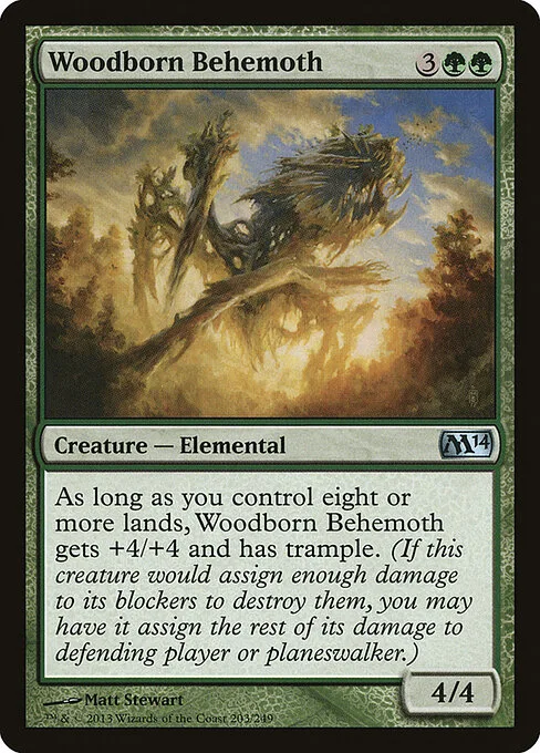 Behemot nacido de la madera