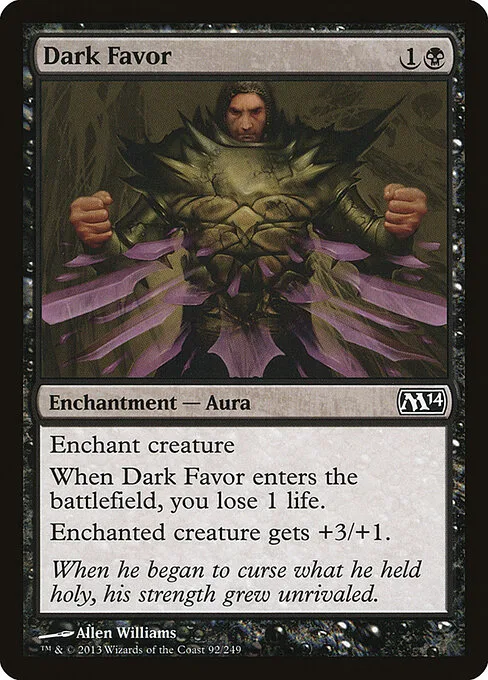 Favor oscuro
