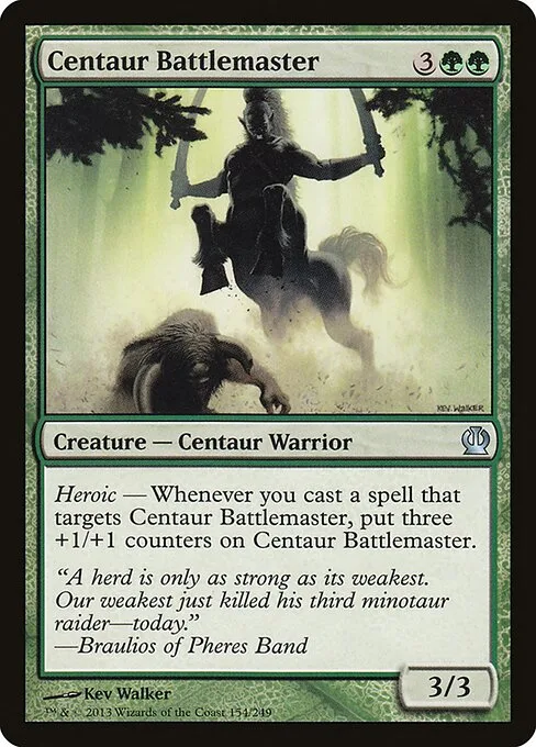 Maestro de guerra centauro