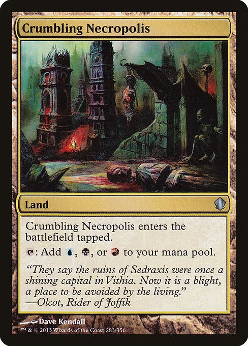 Necrópolis desmoronándose