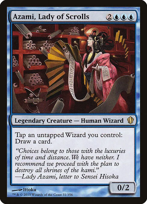 Azami, señora de los pergaminos