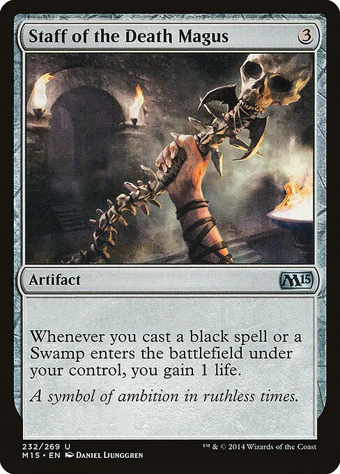 Bastón del mago mortal