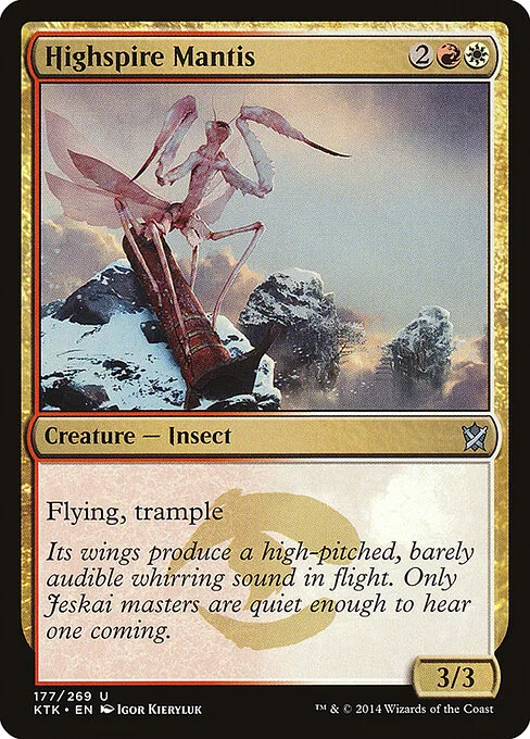 Mantis de cumbralta