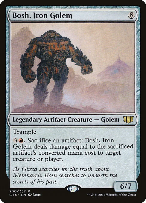 Bosh, gólem de hierro