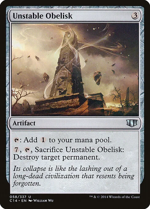 Obelisco inestable