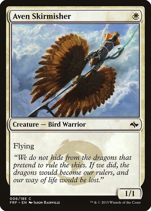 Escaramuzador aven