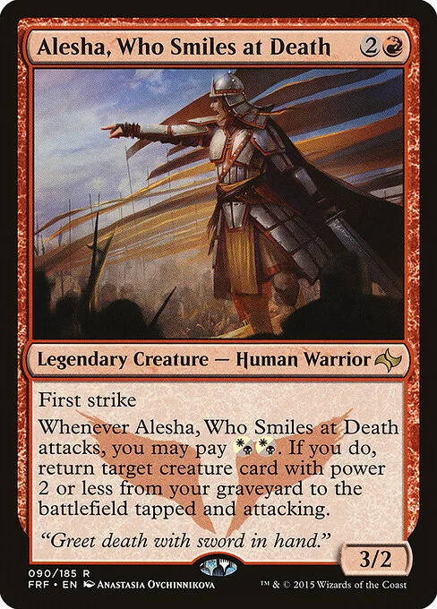Alesha, la que sonríe a la muerte