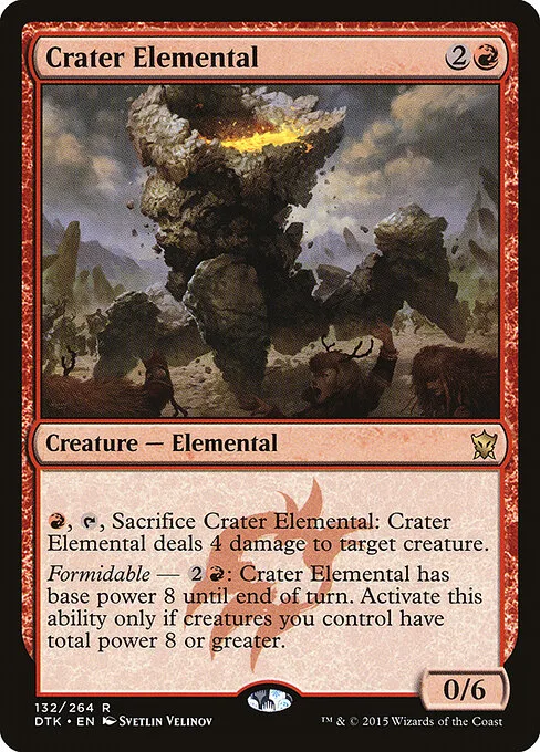 Elemental del cráter