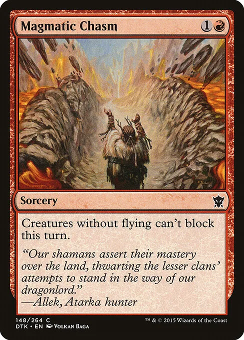 Separar el magma