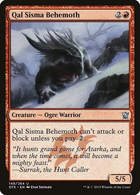 Behemot de Qal Sisma