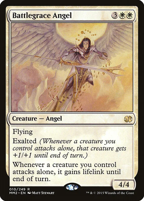 Ángel bendición de batalla