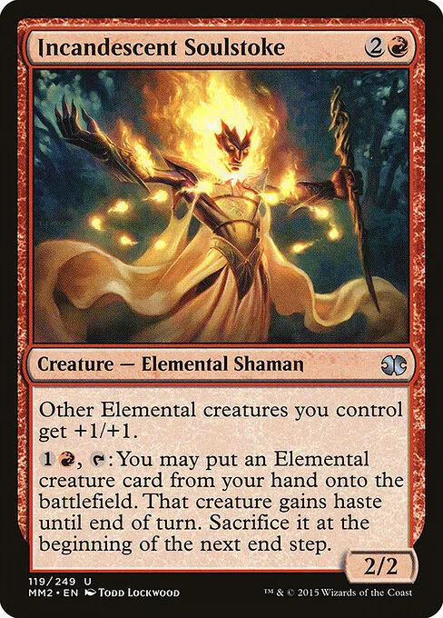 Atiza alma incandescente